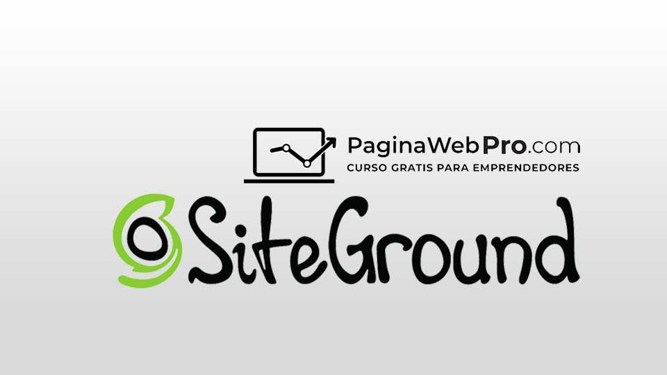 SiteGround - Crea Tu Web Pro